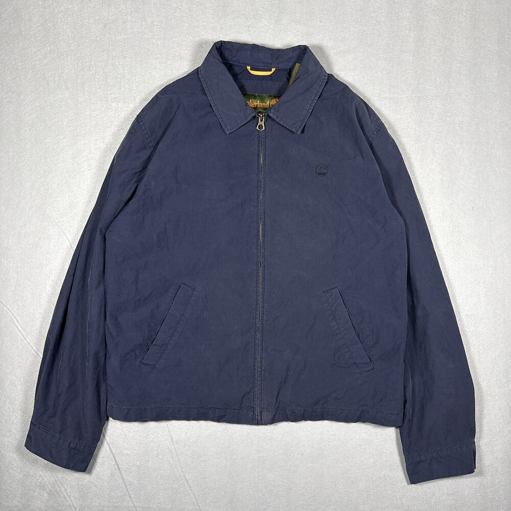 Timberland Navy Blue Full Zip Jacket – Men’s L